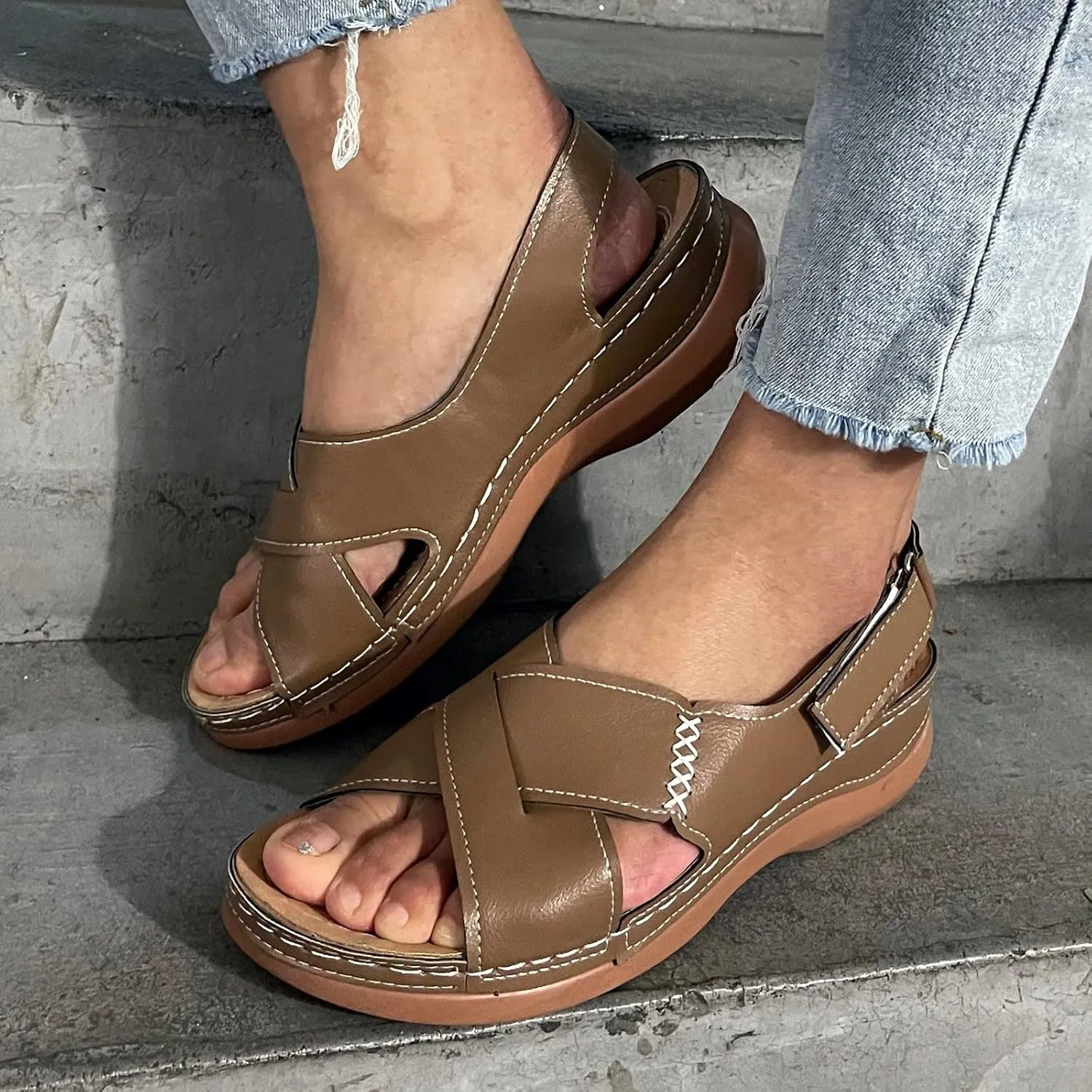 Casual Shoes for Women with Arch Support Dress Sandals for Women Wide Width Dress Shoes for Women Comfortable Dressy