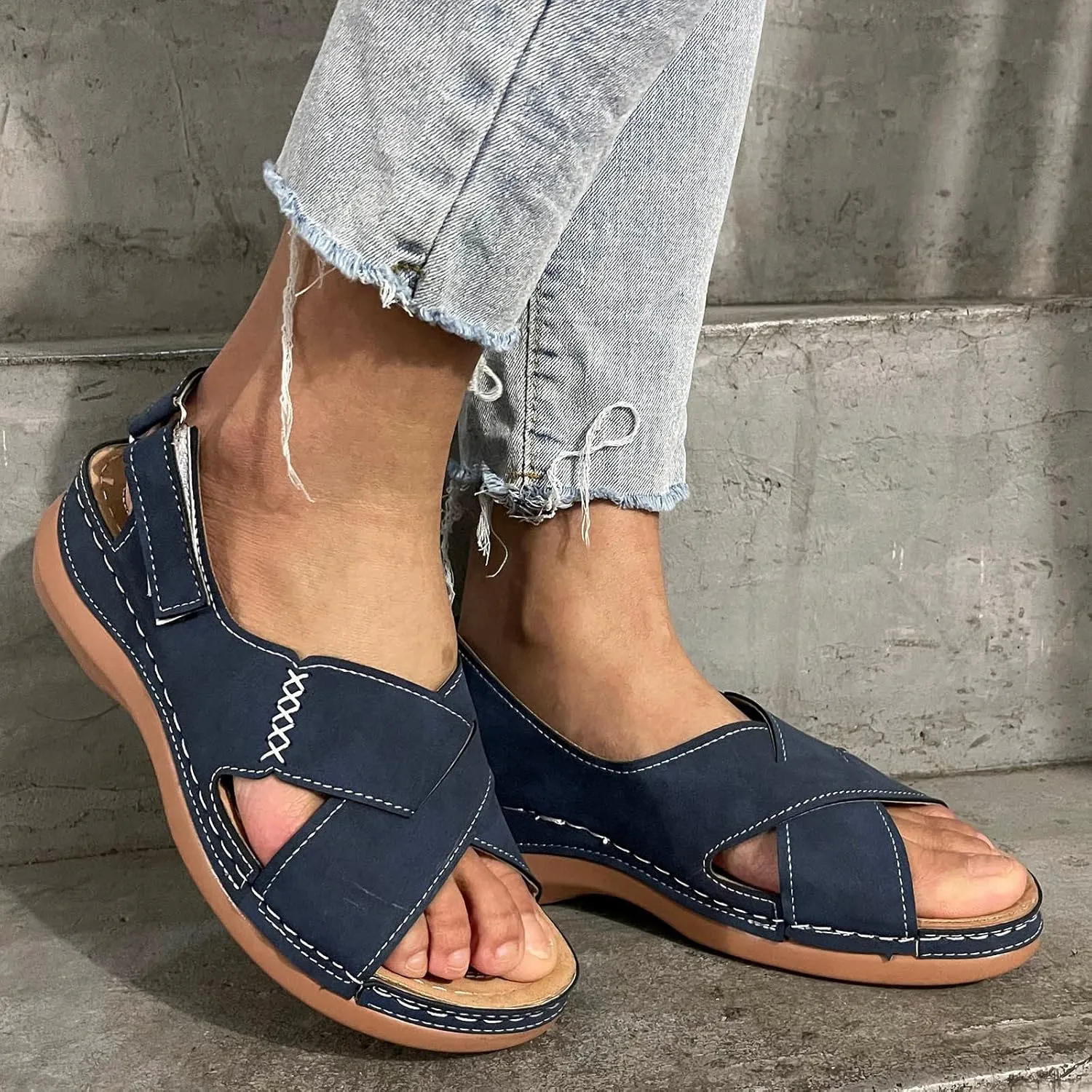 Casual Shoes for Women with Arch Support Dress Sandals for Women Wide Width Dress Shoes for Women Comfortable Dressy