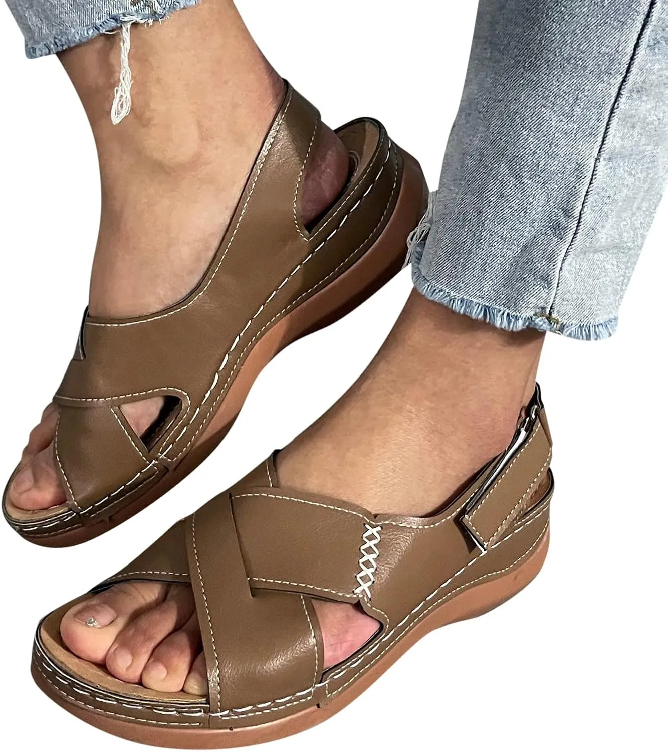 Casual Shoes for Women with Arch Support Dress Sandals for Women Wide Width Dress Shoes for Women Comfortable Dressy