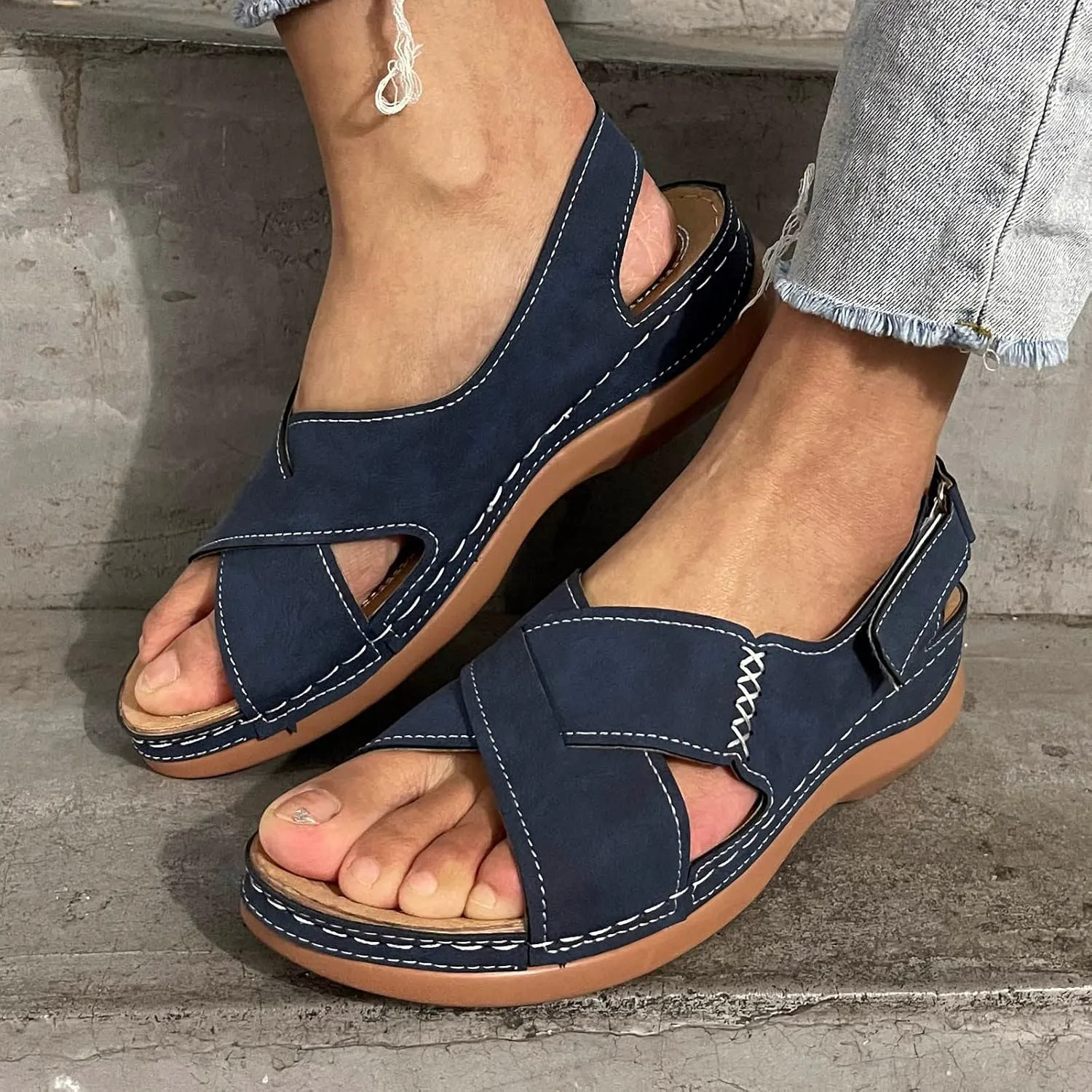Casual Shoes for Women with Arch Support Dress Sandals for Women Wide Width Dress Shoes for Women Comfortable Dressy