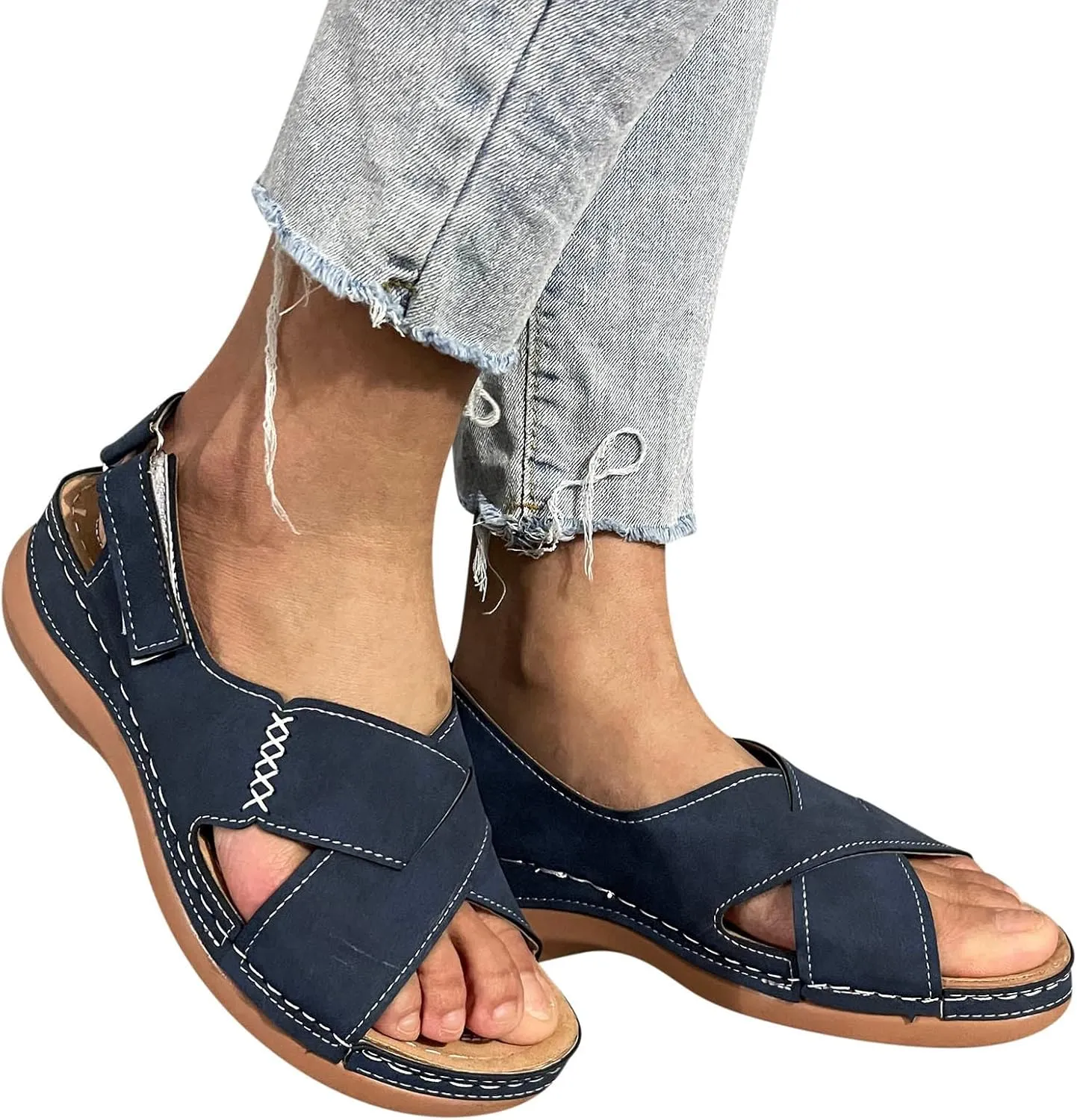 Casual Shoes for Women with Arch Support Dress Sandals for Women Wide Width Dress Shoes for Women Comfortable Dressy