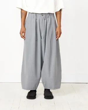 Circular Long Pants in Gray