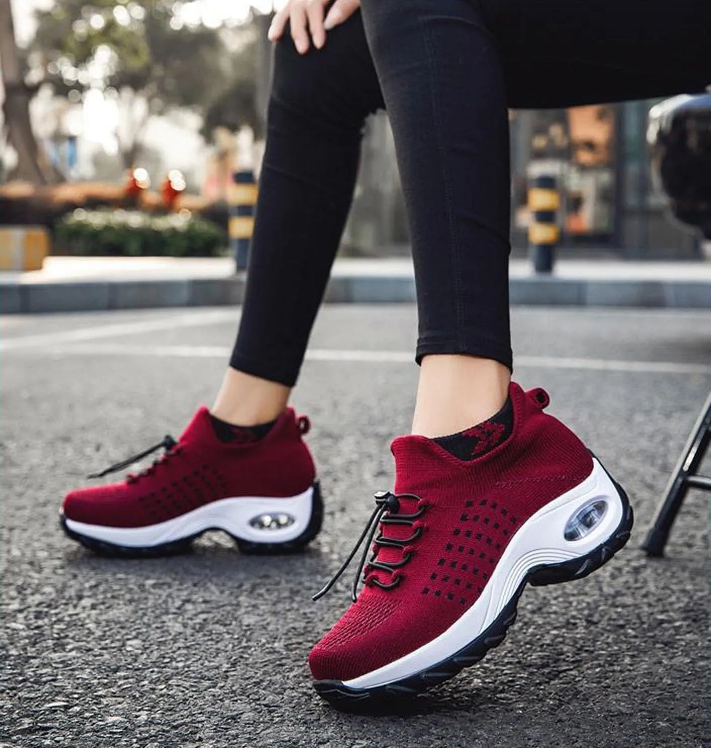 Comfort Wear Orthowear Shoes for Women, 2025 New Orthopedic Shoes Plantar Fasciitis Ortho Stretch Cushion Sneakers