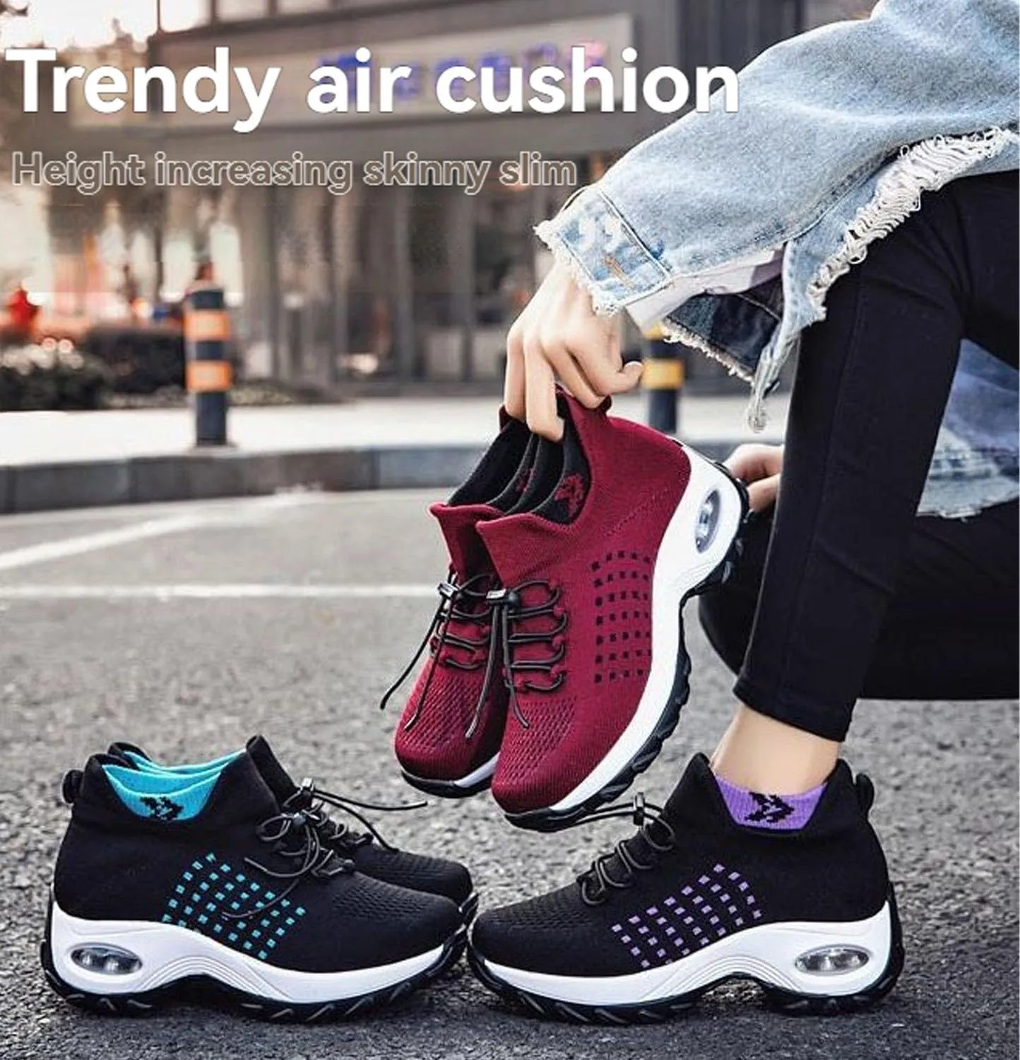 Comfort Wear Orthowear Shoes for Women, 2025 New Orthopedic Shoes Plantar Fasciitis Ortho Stretch Cushion Sneakers