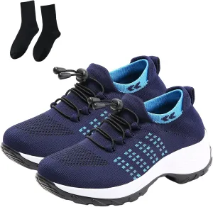 Comfort Wear Orthowear Shoes for Women, Comfortwear Ortho Stretch Cushion Shoes, Air Cushion Ortho Plantar Fasciitis Relief