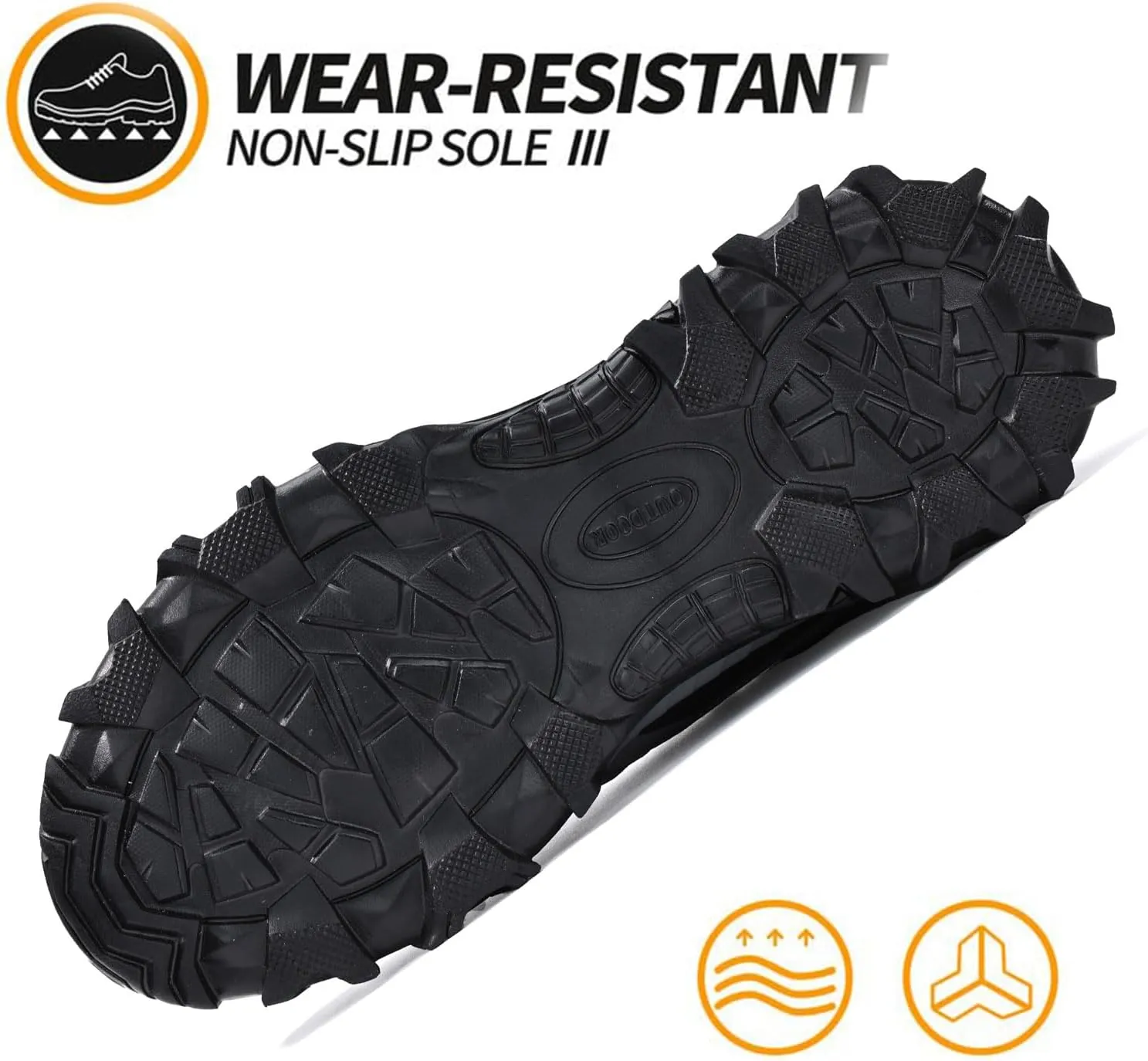 Composite Toe Shoes for Men Non Slip Safety Work Shoes Industrial Steel Toe Sneakers for Men.