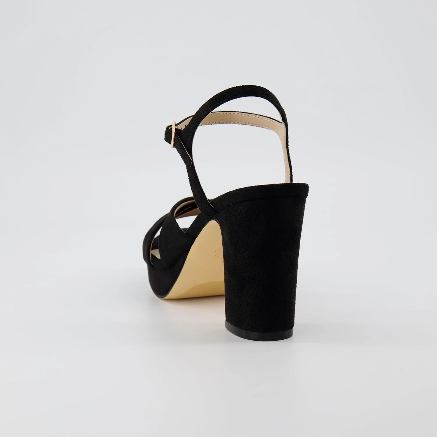CUSHIONAIRE Women's Mood Platform Dress Sandal  Memory Foam and Wide Widths Available