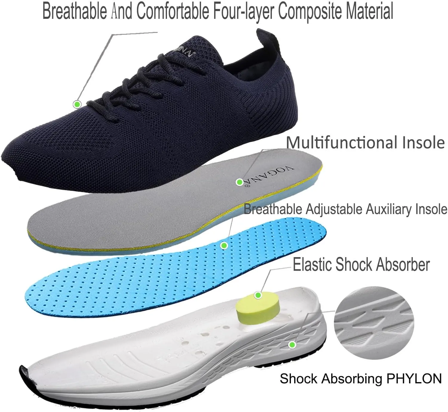 Diabetic Sneakers for Men Adjustable Widch Orthopedic for Swollen Feet | Foot Pain Relief