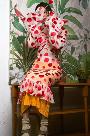 Dot on polka dress