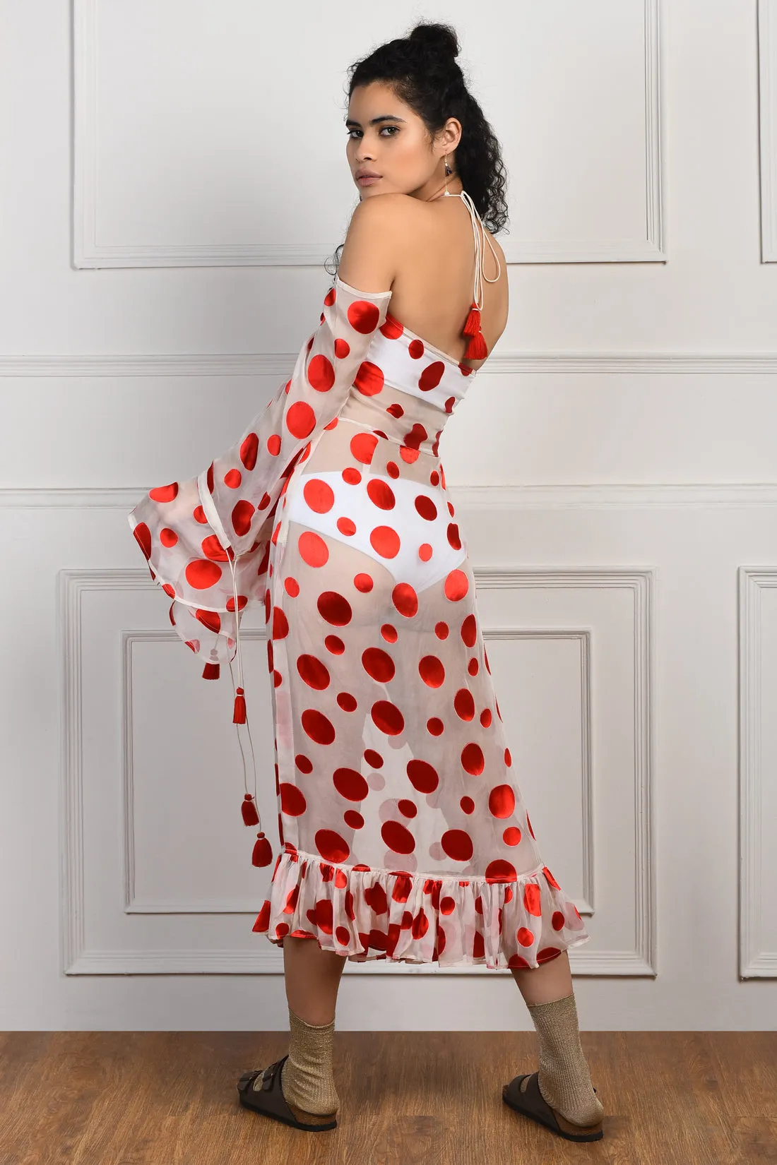 Dot on polka dress