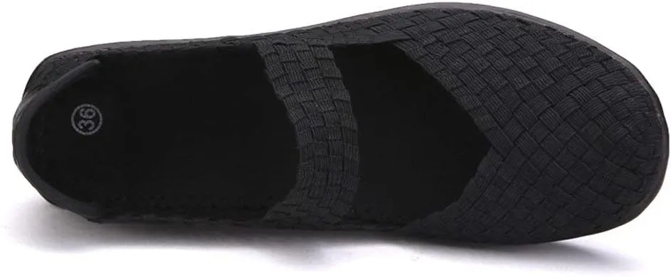 EnllerviiD Women's Wedge Mary Jane Sandals