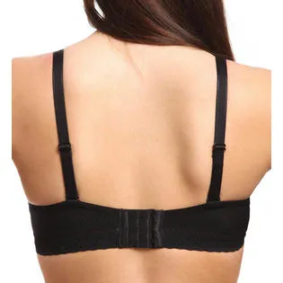 Felina Aubrie Underwire Full Coverage Convertible Underwire Bra, Black