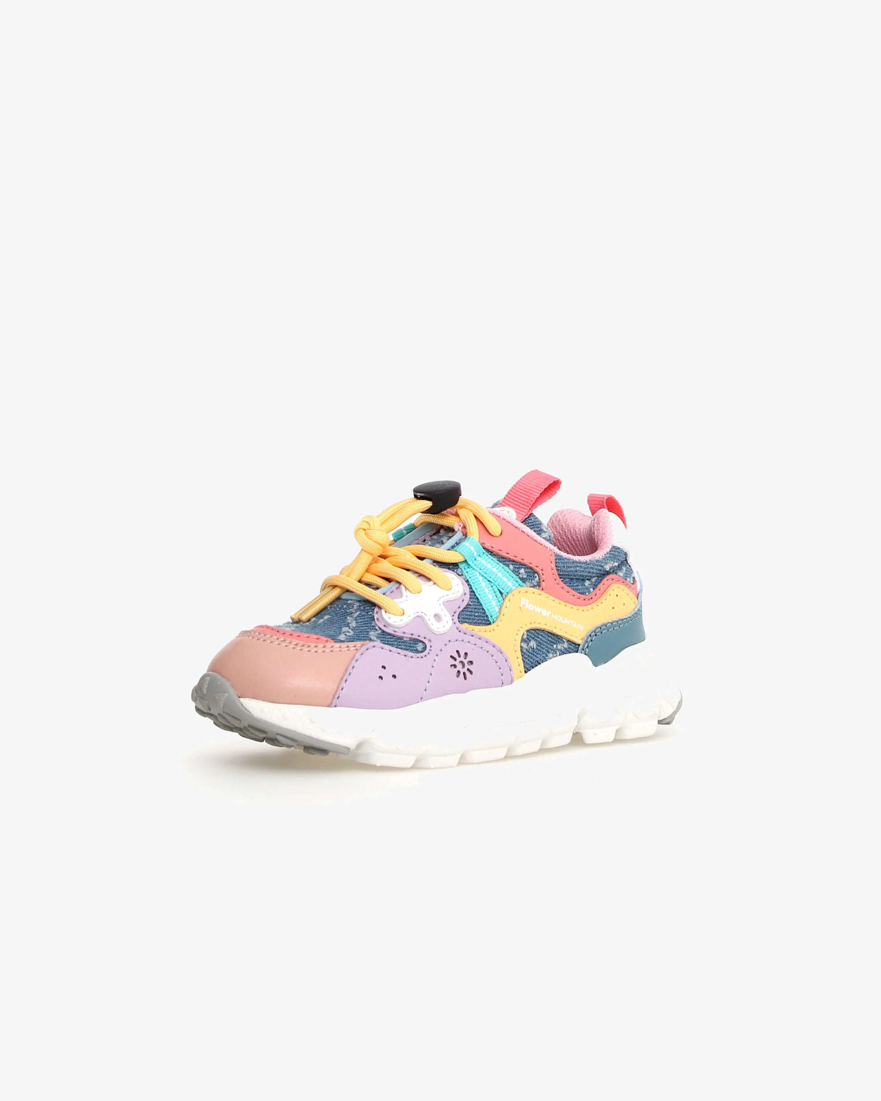 Flower Mountain Kids Yamano 3 E-Calf & Denim - Ice / Jeans / Grey
