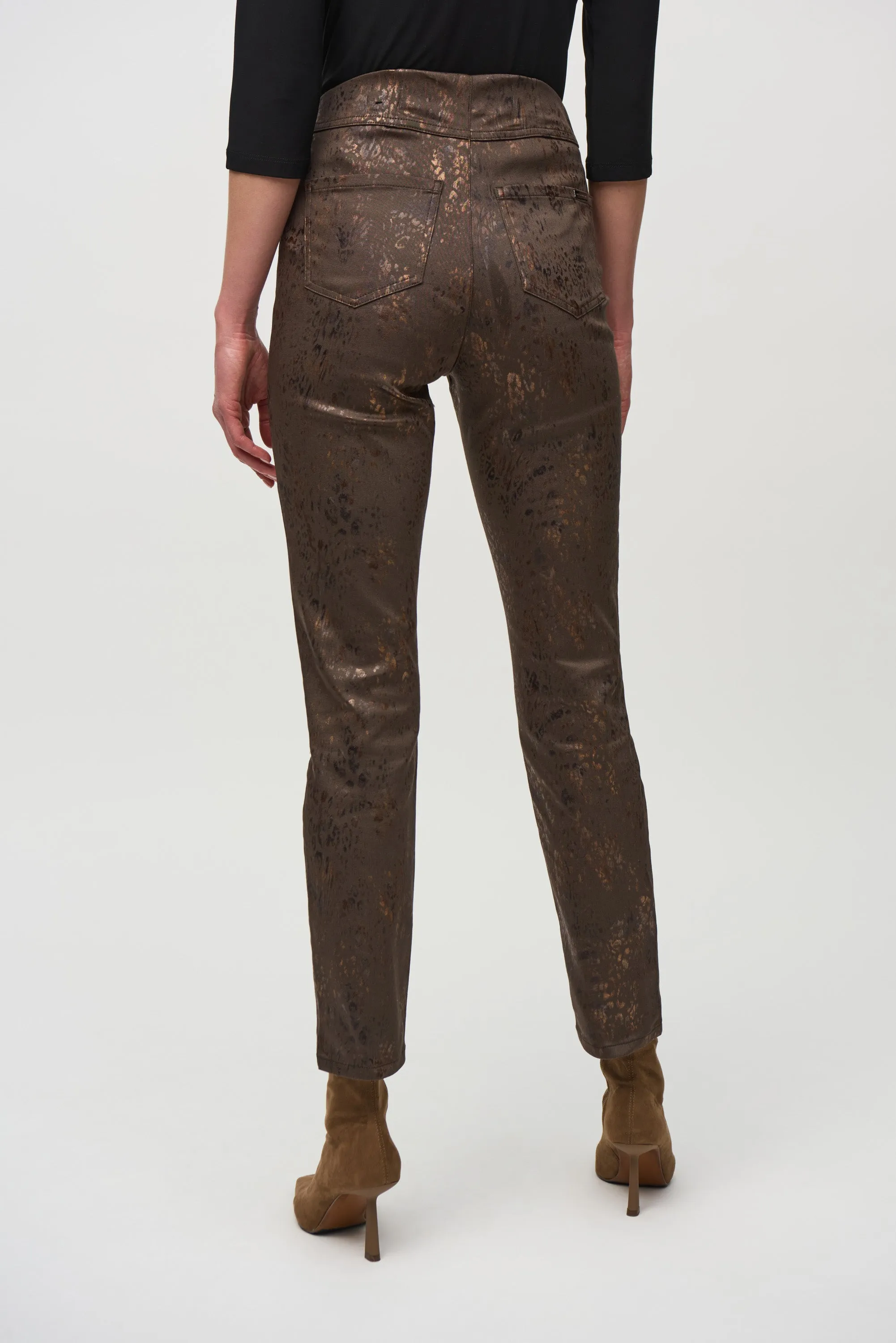 Foiled Animal Classic Slim Denim Pants