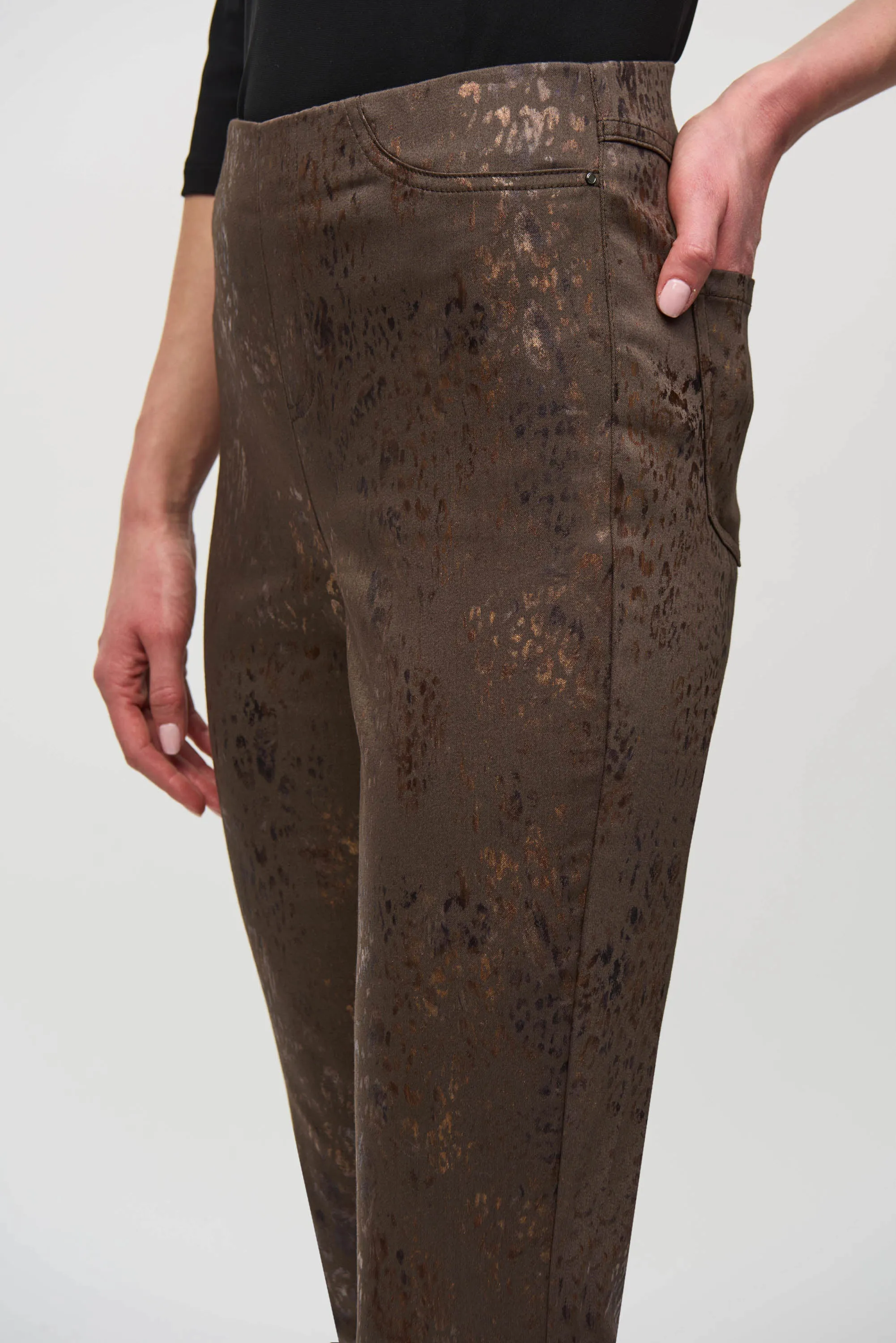 Foiled Animal Classic Slim Denim Pants