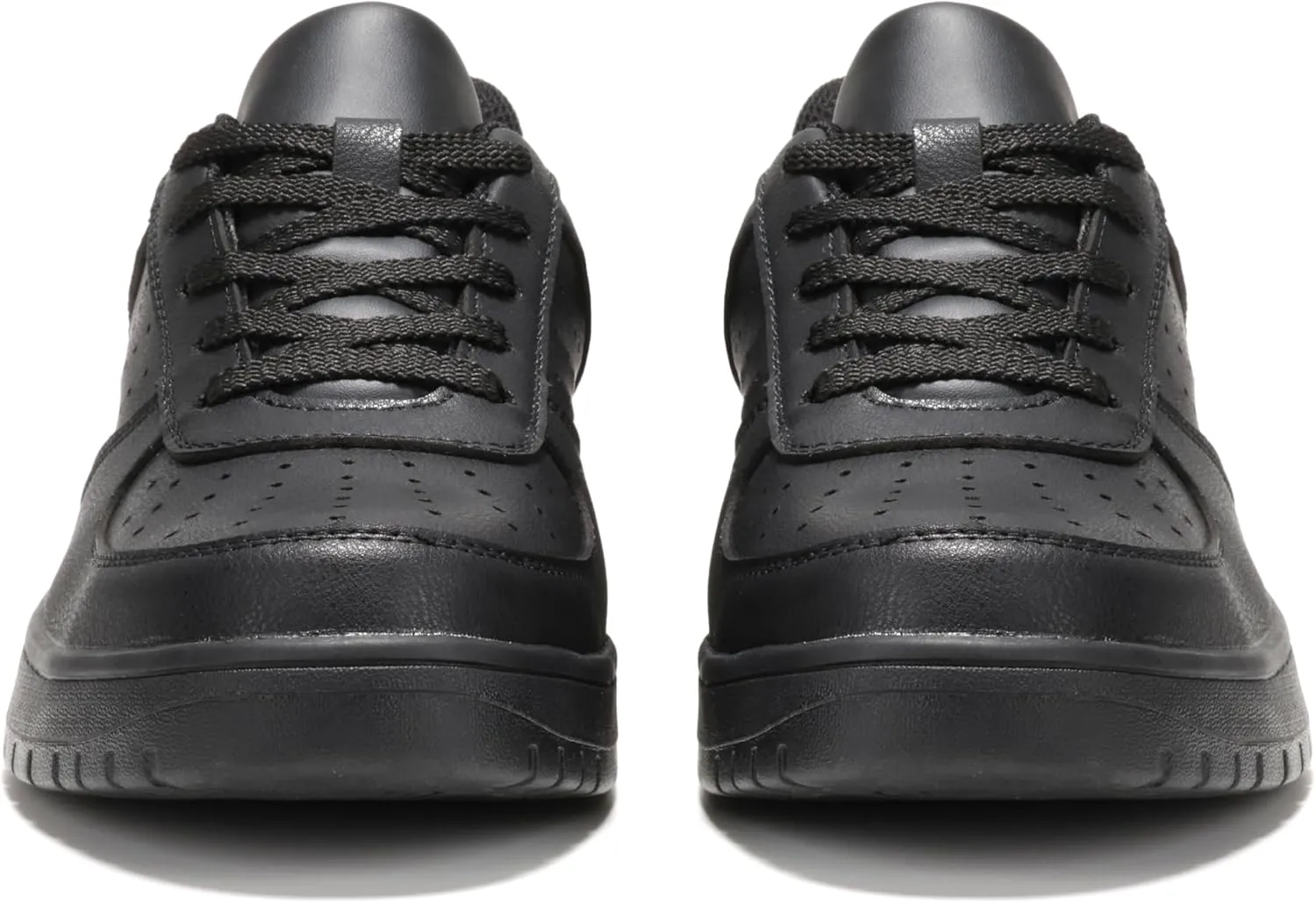 Furuian High Top Steel Toe Shoes for Men Comfortable Safety Shoes Lace Up Work Shoes