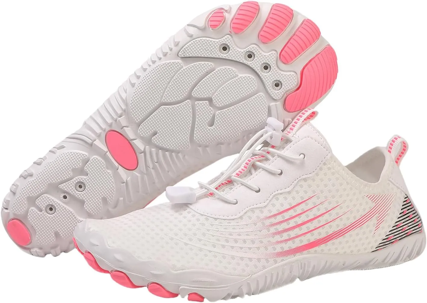 Grounded Barefoot Footwear for Women Men, Hiking Athletic Shoes, Beach Surf Water Shoes with Non Slip Sole, Quick Dry Lightweight Sports Aqua Socks Outdoor, Mens Womens Pool Activities