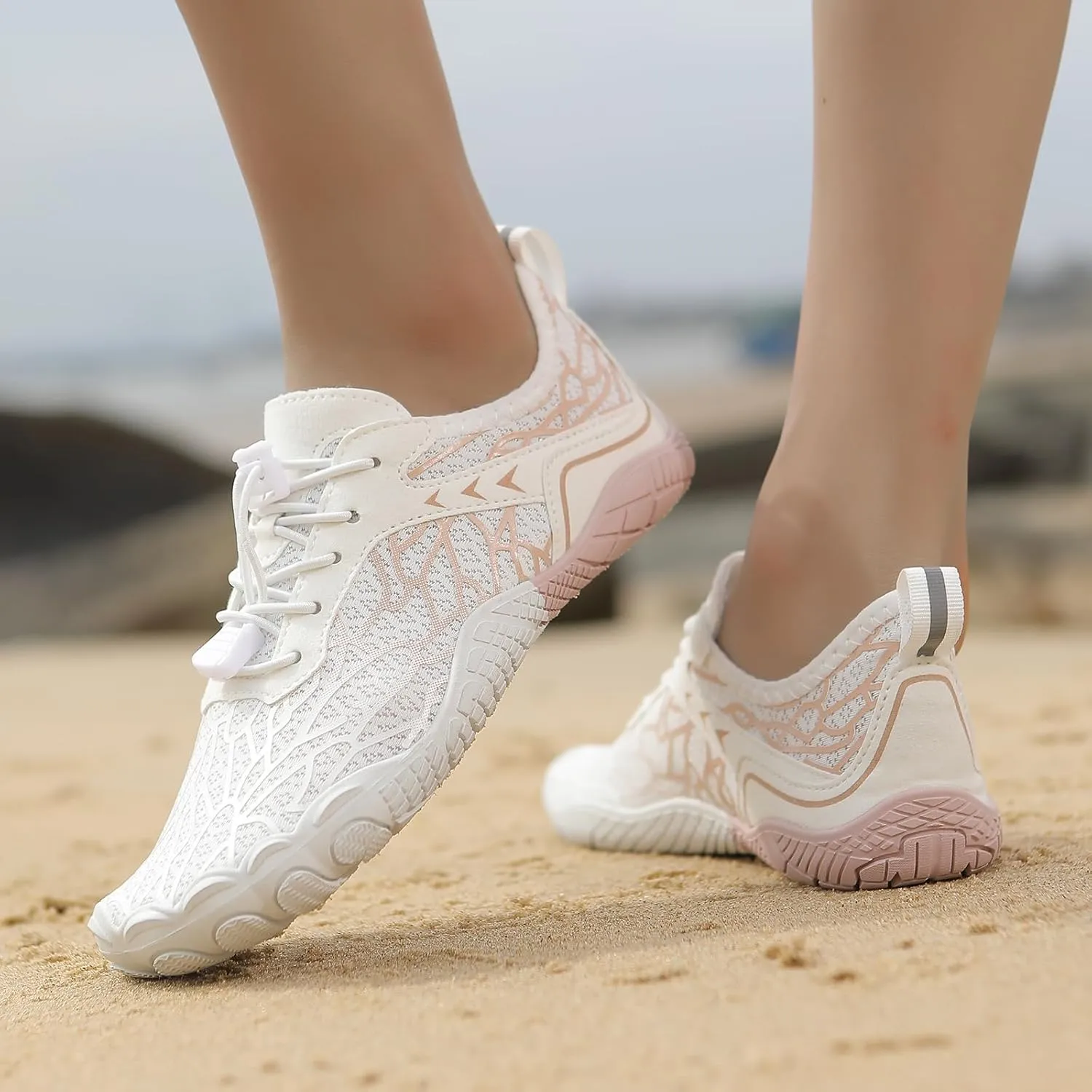 Hike Barefoot Footwear Womens Mens,Non-Slip Outdoor Unisex Lightweight Pro Barefoot Shoes Outdoor Healthy Wide Toe Box Shoes Hiking Breathable Quick Dry Trail Running Shoe