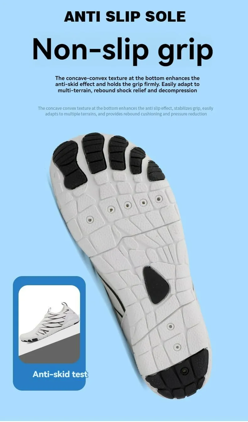 Hike Barefoot Shoes for Women Men Footwear Barefoot Shoes with Wide Toe Box for Healthy & Non-Slip Lightweight Breathable Walking Hiking Waterproof Trail Running Shoes