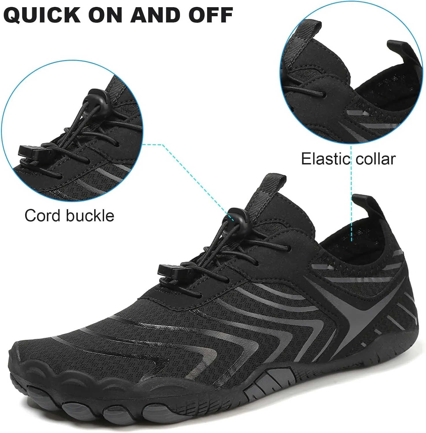 Hike Barefoot Shoes Women Men, Womens Footwear, Healthy & Non-Slip, Trail Running Shoes with Wide Toe and Zero Drop, for Both Genders, as Grounded Footwear