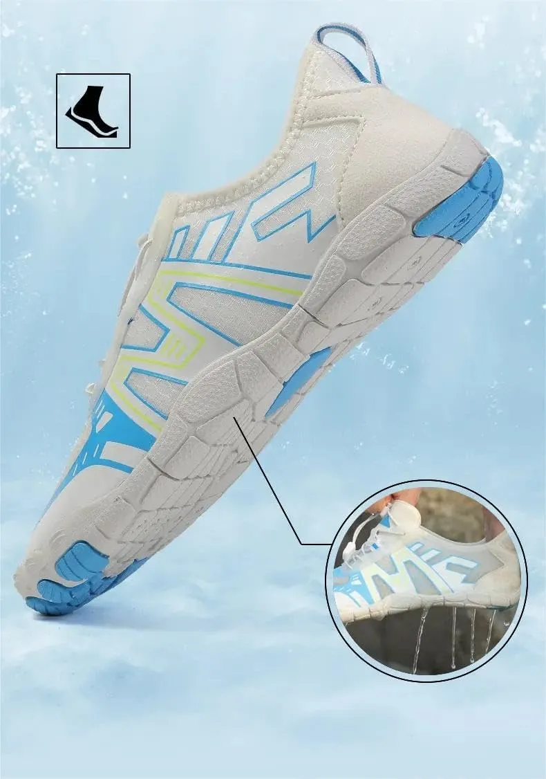 Hike Pro Footwear Barefoot Shoes for Women Men Lightweight Healthy & Non-Slip Athletic Wide Toe Swim Surf Hiking Footwear Shoes Womens