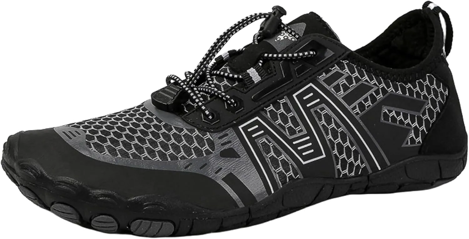 Hike Pro Footwear Barefoot Shoes for Women Men Lightweight Healthy & Non-Slip Athletic Wide Toe Swim Surf Hiking Footwear Shoes Womens