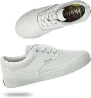 Hurley Marley Kids Lace Up Canvas Sneakers  Low Cut Skateboarding Shoes for Kids, Sports Shoes for Boys and Girls