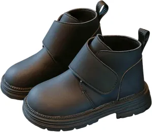 Infant Toddler Kids Winter Ankle Flat Snow Boot Classic Water Proof Solid Rubber Sole Anti Slip Shoes for Outdoor
