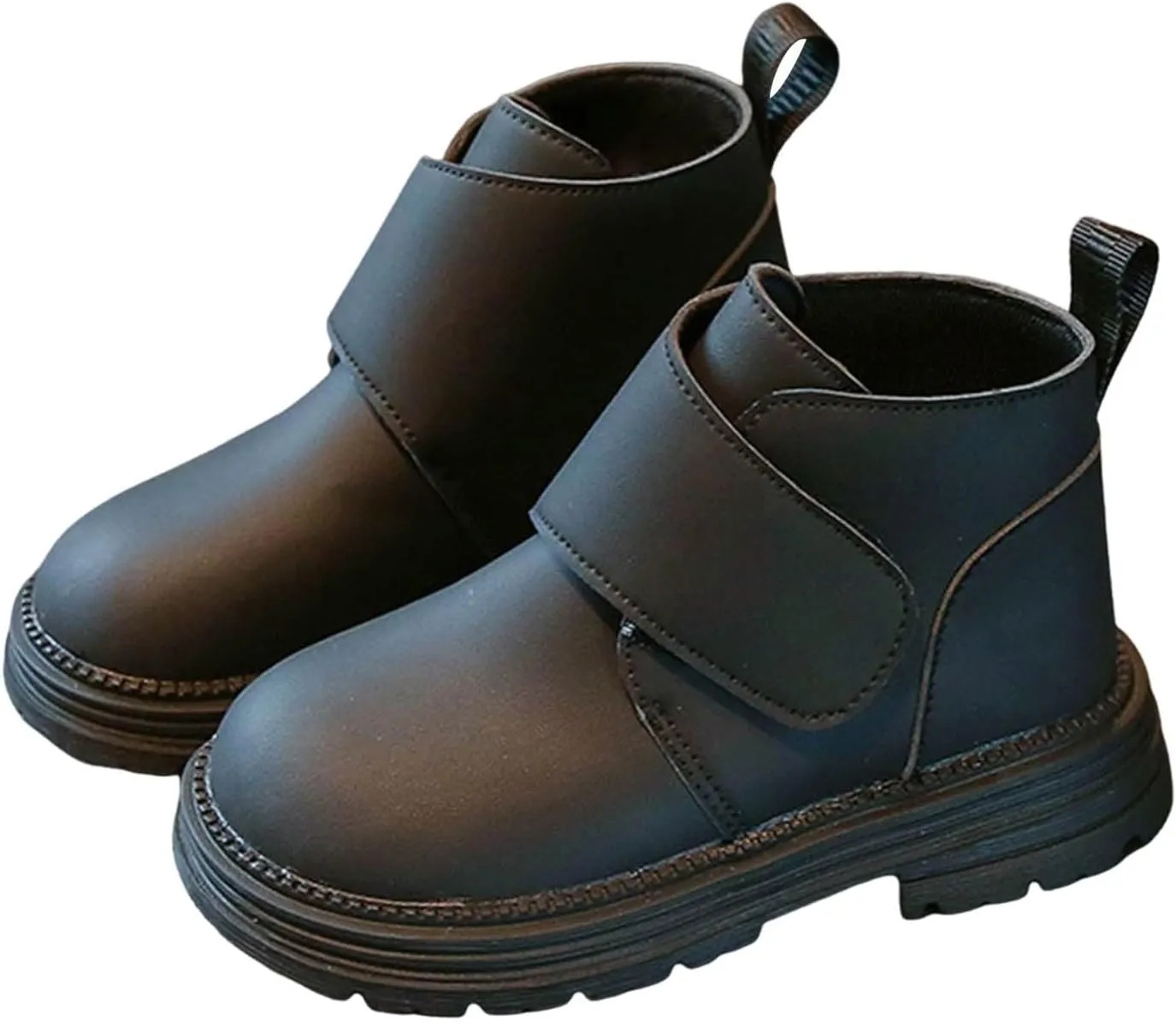 Infant Toddler Kids Winter Ankle Flat Snow Boot Classic Water Proof Solid Rubber Sole Anti Slip Shoes for Outdoor
