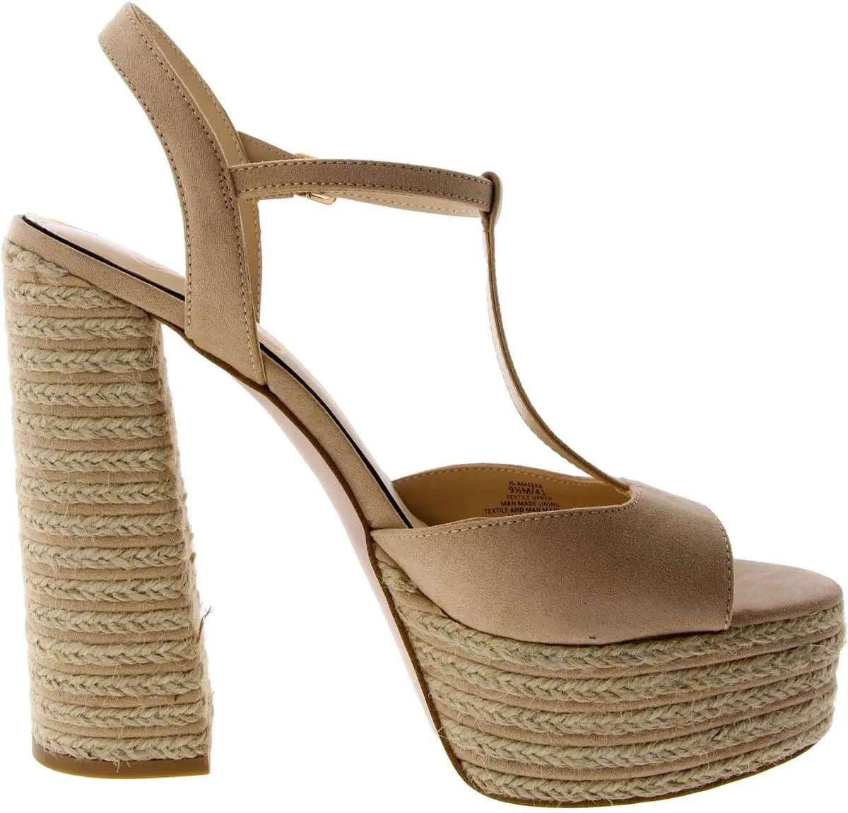 Jessica Simpson Womens Ameeka Faux Leather Snake Print Platform Sandals