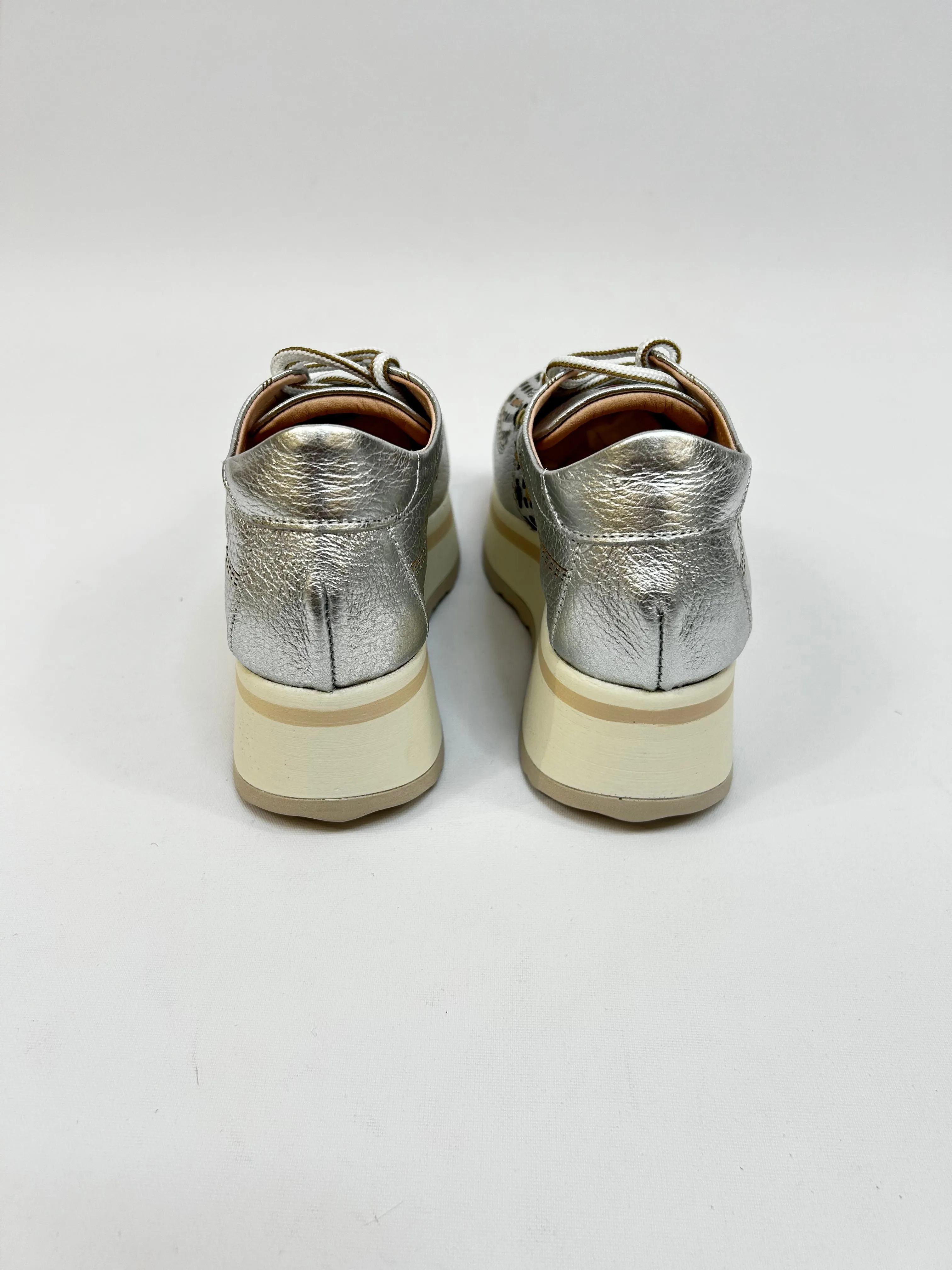 JOSE SENZE Silver Wedge Trainer