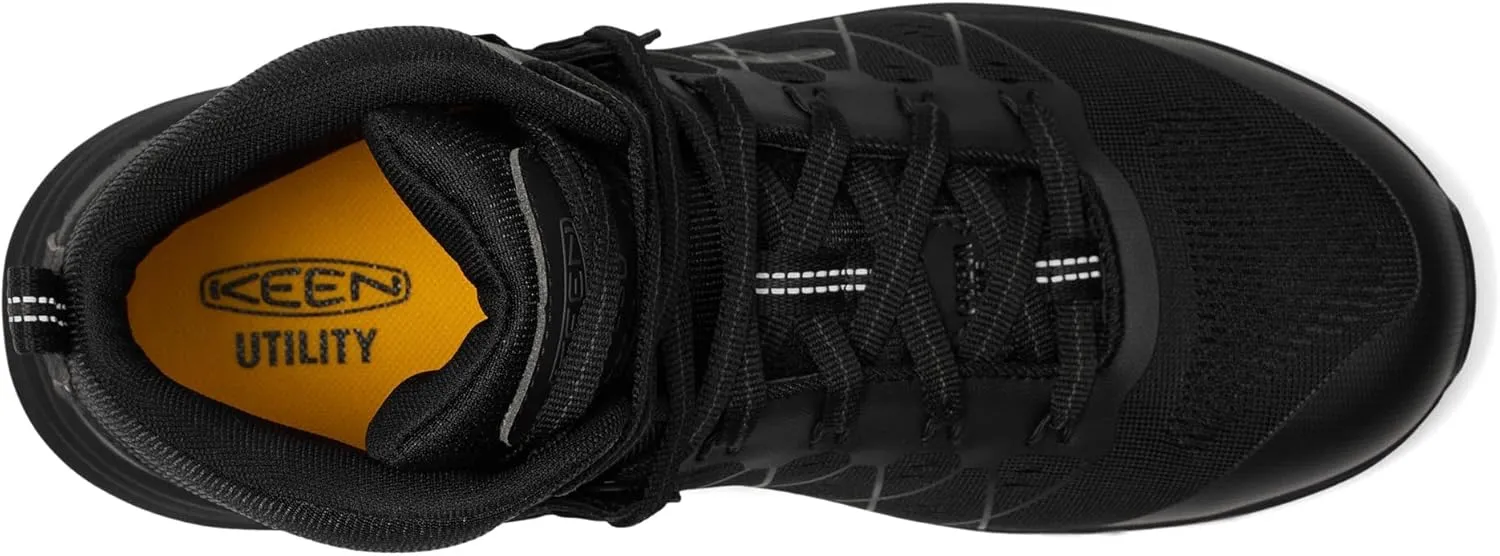 KEEN Utility Men's Vista Energy Mid Height Composite Toe ESD Industrial Work Sneakers