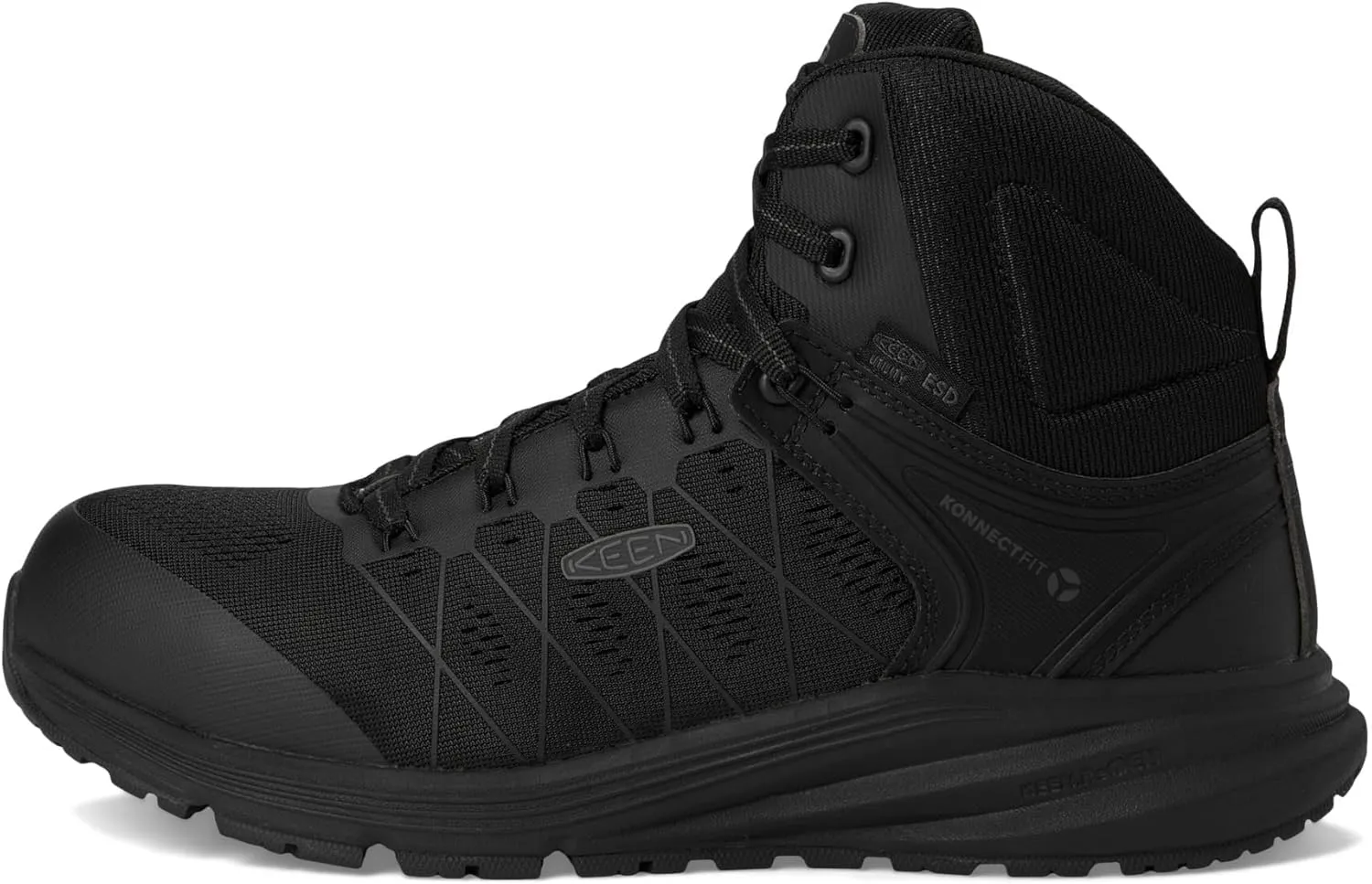 KEEN Utility Men's Vista Energy Mid Height Composite Toe ESD Industrial Work Sneakers