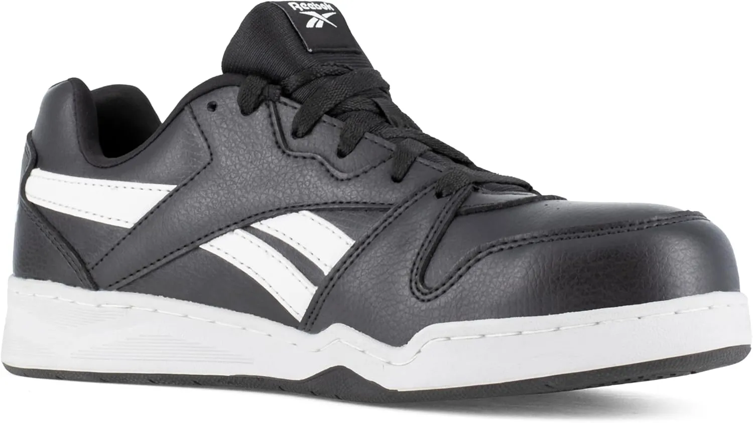 Men's Rb4161 Bb4500 Safety Composite Toe Low Cut Work Sneaker White and Grey
