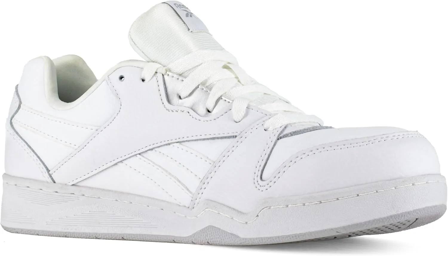 Men's Rb4161 Bb4500 Safety Composite Toe Low Cut Work Sneaker White and Grey