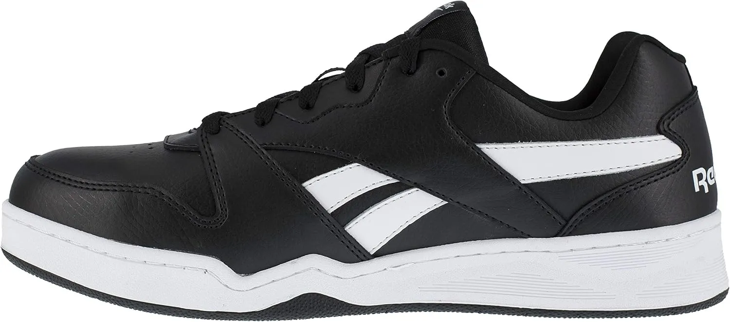 Men's Rb4161 Bb4500 Safety Composite Toe Low Cut Work Sneaker White and Grey