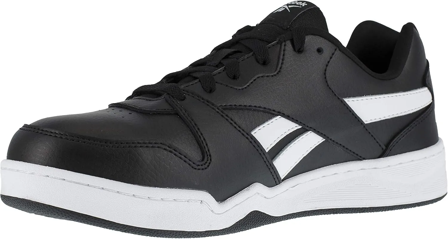 Men's Rb4161 Bb4500 Safety Composite Toe Low Cut Work Sneaker White and Grey