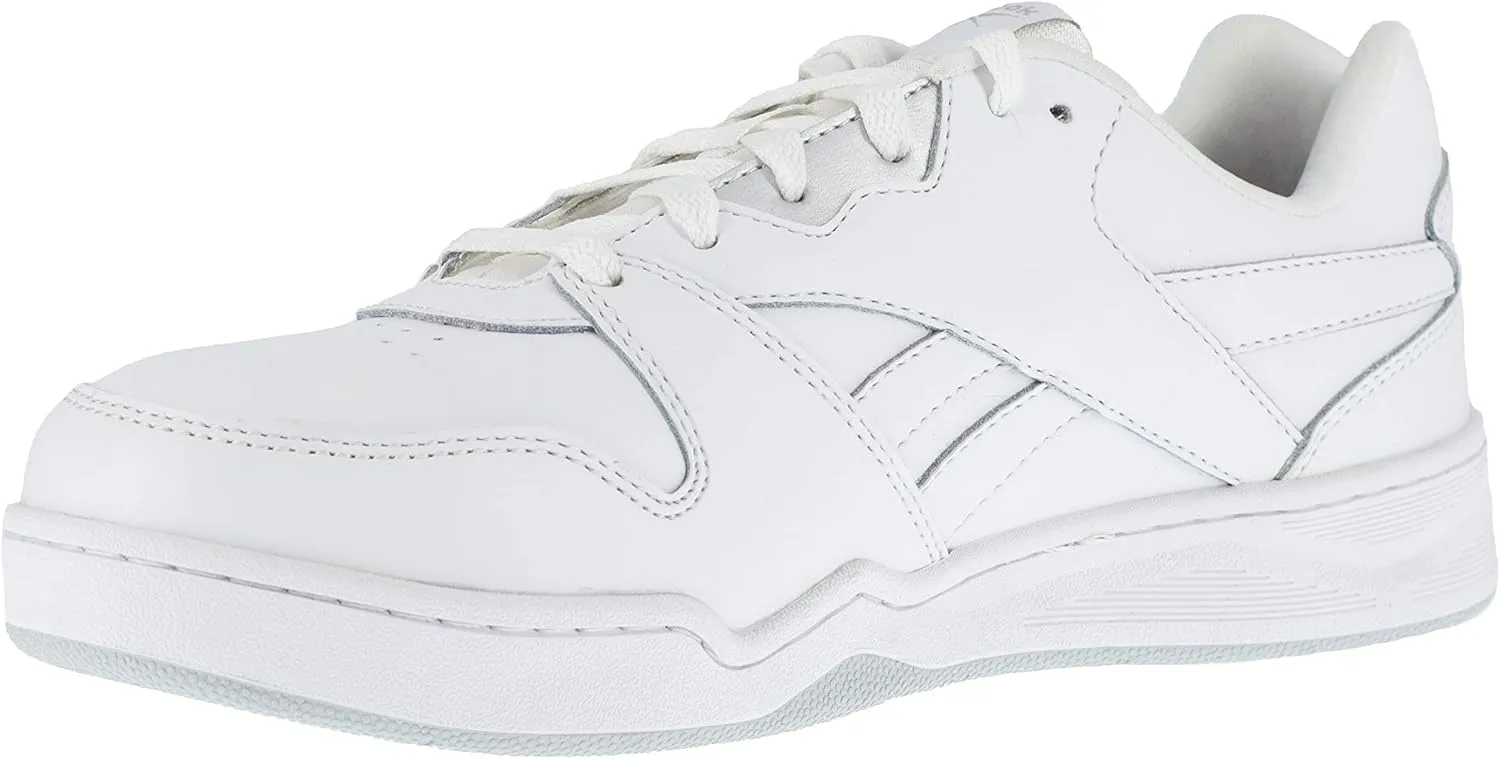 Men's Rb4161 Bb4500 Safety Composite Toe Low Cut Work Sneaker White and Grey