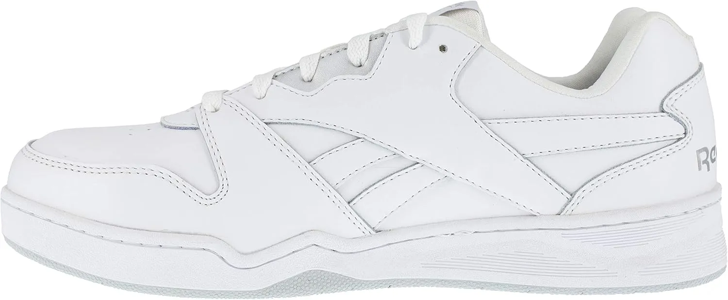 Men's Rb4161 Bb4500 Safety Composite Toe Low Cut Work Sneaker White and Grey