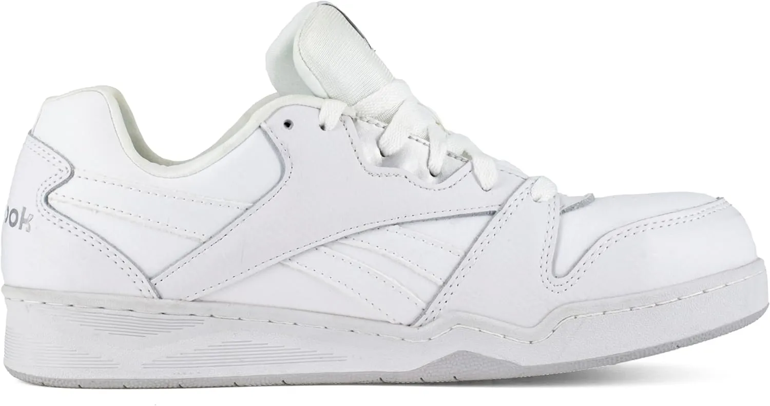 Men's Rb4161 Bb4500 Safety Composite Toe Low Cut Work Sneaker White and Grey