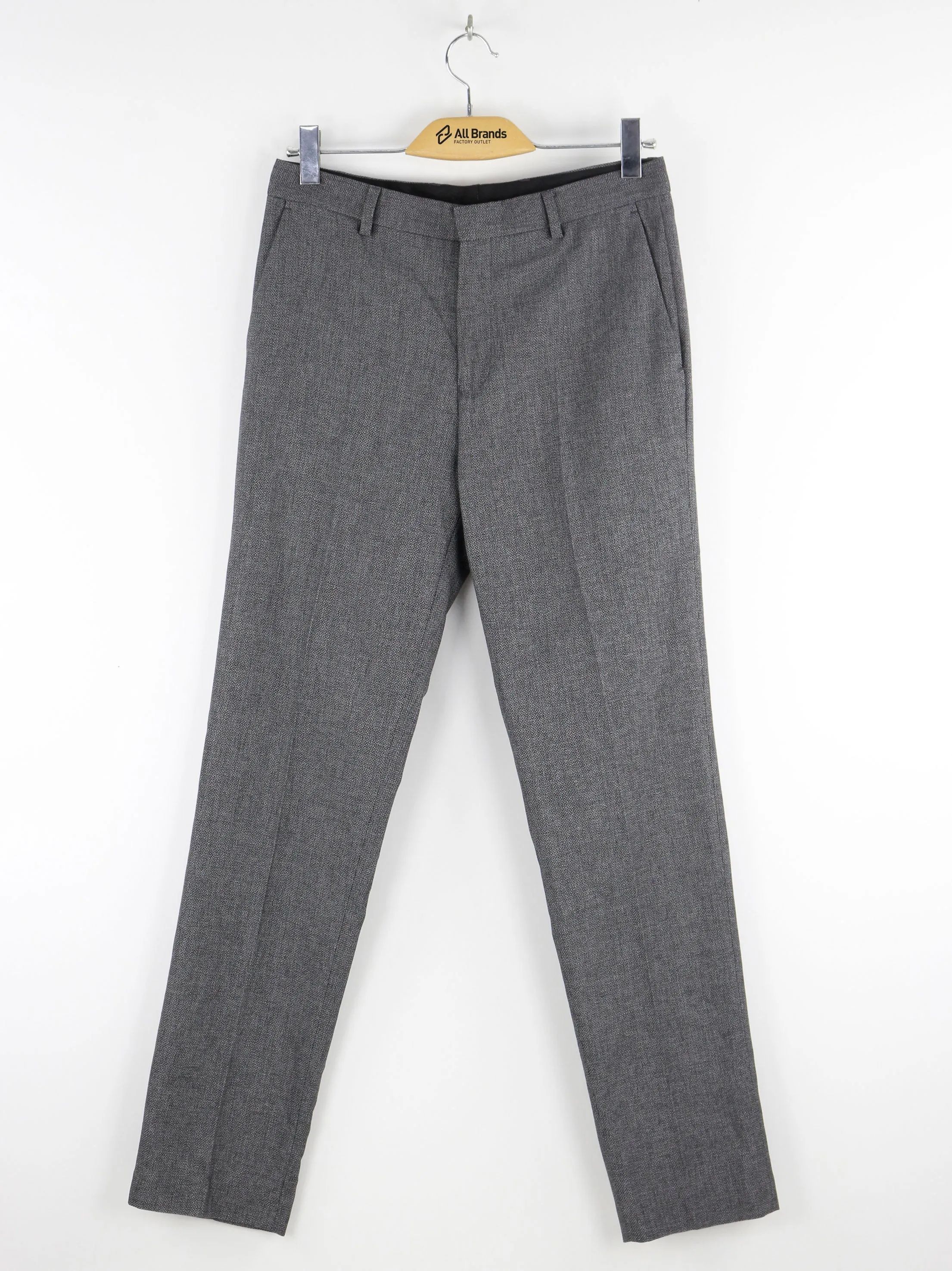 Men's Textured Pants,Grey