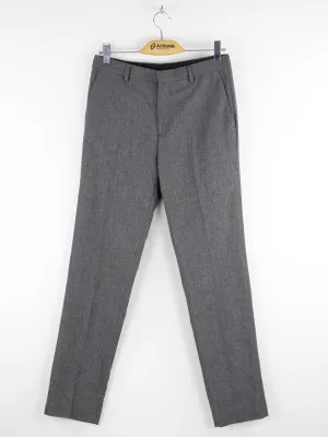 Men's Textured Pants,Grey