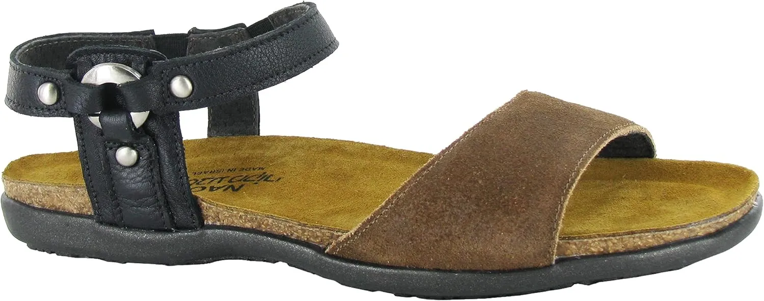 NAOT Footwear Sabrina Womens Sandal with Cork Footbed and Arch Support - Rivets - Comfort and Support  Lightweight and Perfect for Travel  Narrow to Medium Fit