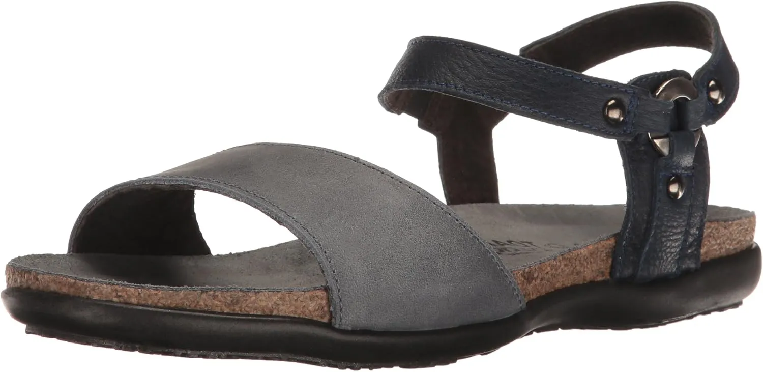 NAOT Footwear Sabrina Womens Sandal with Cork Footbed and Arch Support - Rivets - Comfort and Support  Lightweight and Perfect for Travel  Narrow to Medium Fit