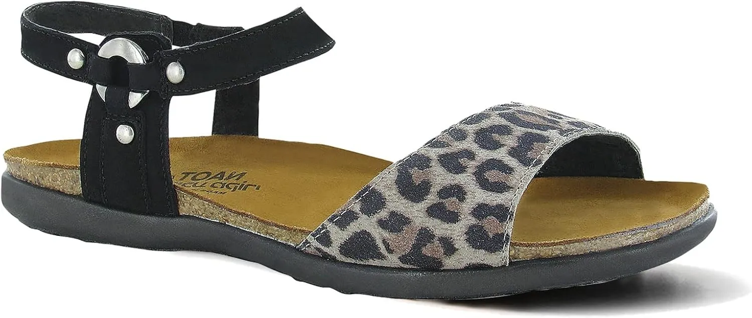 NAOT Footwear Sabrina Womens Sandal with Cork Footbed and Arch Support - Rivets - Comfort and Support  Lightweight and Perfect for Travel  Narrow to Medium Fit