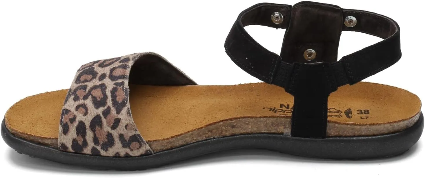 NAOT Footwear Sabrina Womens Sandal with Cork Footbed and Arch Support - Rivets - Comfort and Support  Lightweight and Perfect for Travel  Narrow to Medium Fit