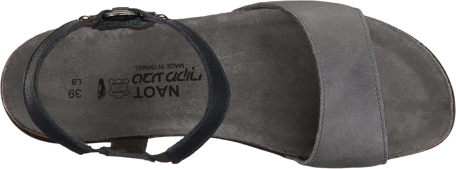 NAOT Footwear Sabrina Womens Sandal with Cork Footbed and Arch Support - Rivets - Comfort and Support  Lightweight and Perfect for Travel  Narrow to Medium Fit