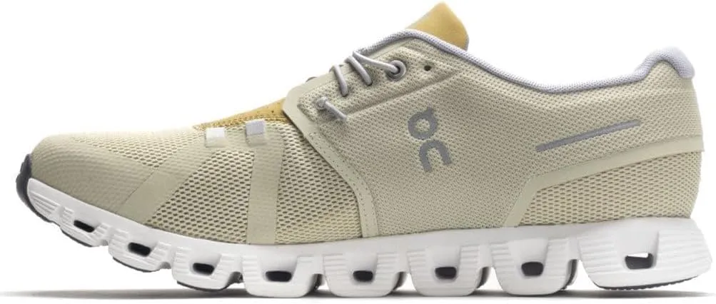 On Men's Cloud 5 Sneakers, Haze/Bronze, 14 Medium US