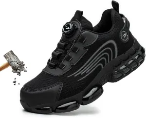 Prestivos Shoes for Men WomenPrestivos Steel Toe Shoes Safety Toe Shoe for Men Lightweight Ccomposite Work Sneaker
