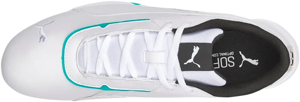 PUMA Mens Mapf1 R-Cat Machina Lace Up Sneakers Shoes Casual - White